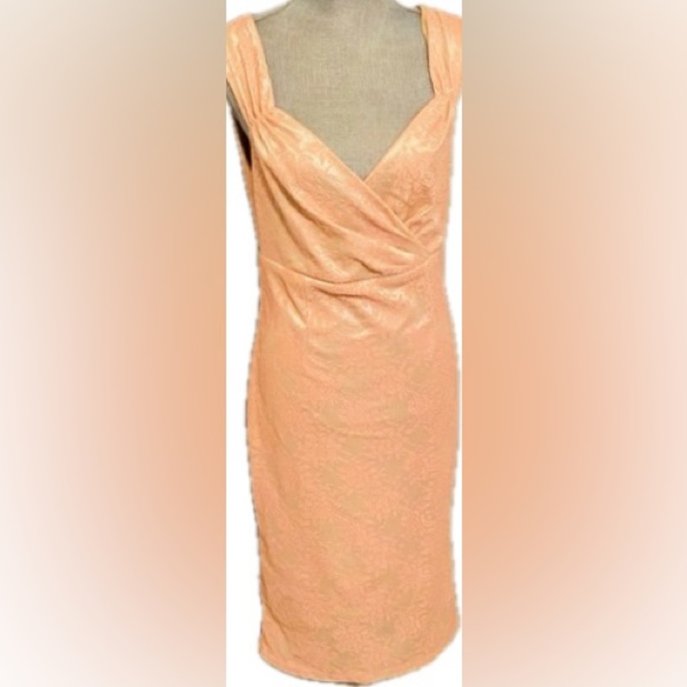 Rock Steady Pinup Pink Lace Dress
